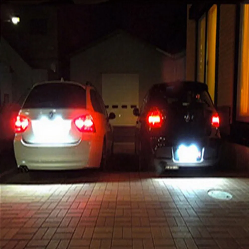 ANGRONG 2x Canbus LED License Number Plate Light Lamp For BMW 3 5 Series E39 E60 E61 E90 E92 image 6