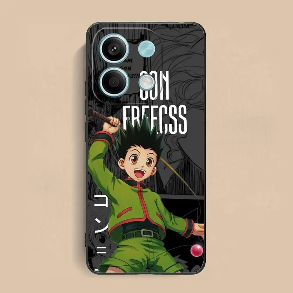 حافظة هاتف محمول من Hunter Gon لهاتف Xiaomi Redmi Note 14 13 12 11 S Pro Plus 4G 5G غطاء طباعة ملون غطاء فاخر جميل #6