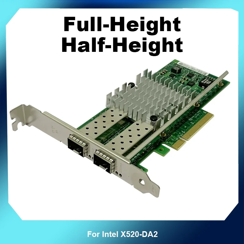 x520‑da2用ネットワークカード交換ブラケットシールド（フルハイト＆ハーフハイト）