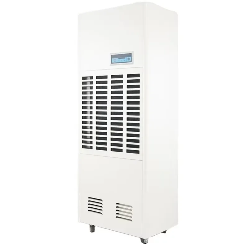 168L Commercial Dehumidifier Electric Metal Moisture Remover for Basement Whole House Industrial Home Drying Air Purifier
