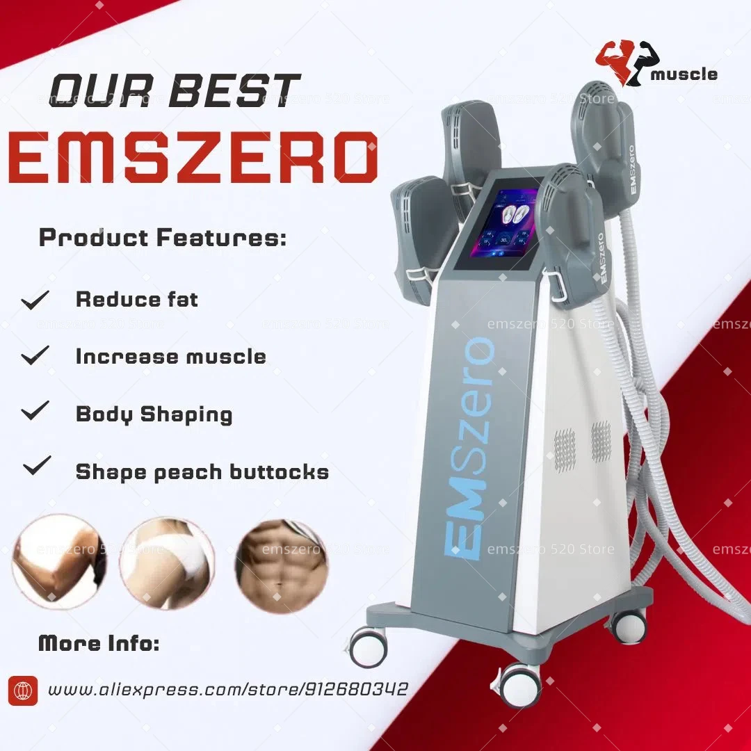 EMS Slimming Device Electromagnetic Radio Frequency Slimming Beauty Device Body Shaping Machine 15Tesla EMSZERO