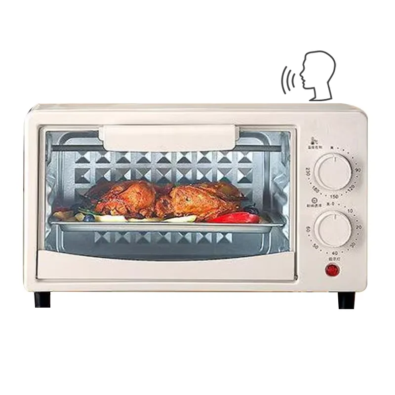 For the Low Vision and Blind People Spoken Prompts for Setting Time, Power Level Clear and Loud Voice Talking Microwave Oven