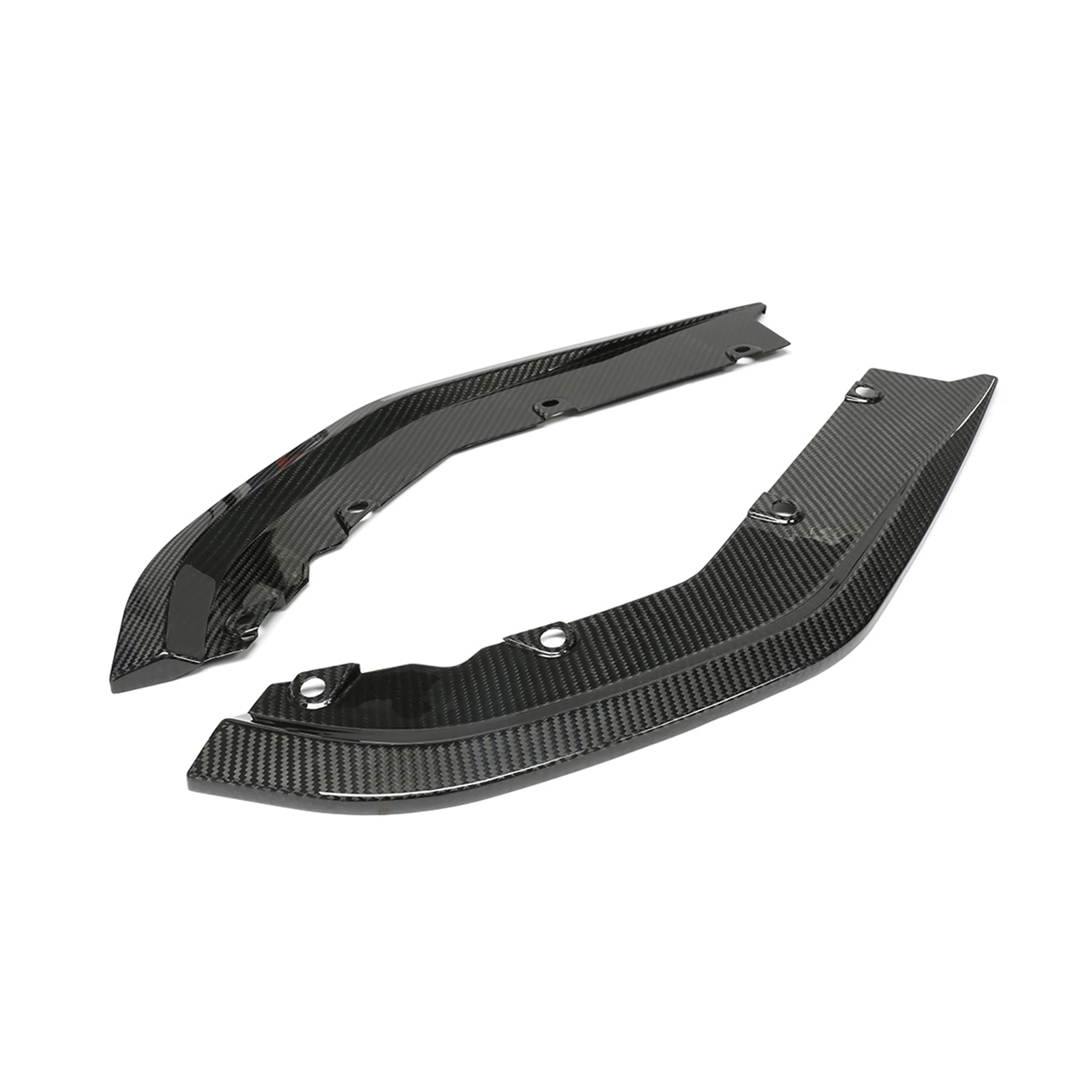 Product customization Dry Carbon Fiber Car Parts R44 Style Rear Splitters forBMW M3 G80 Sedan 2021+ G80 Rear Splitters
