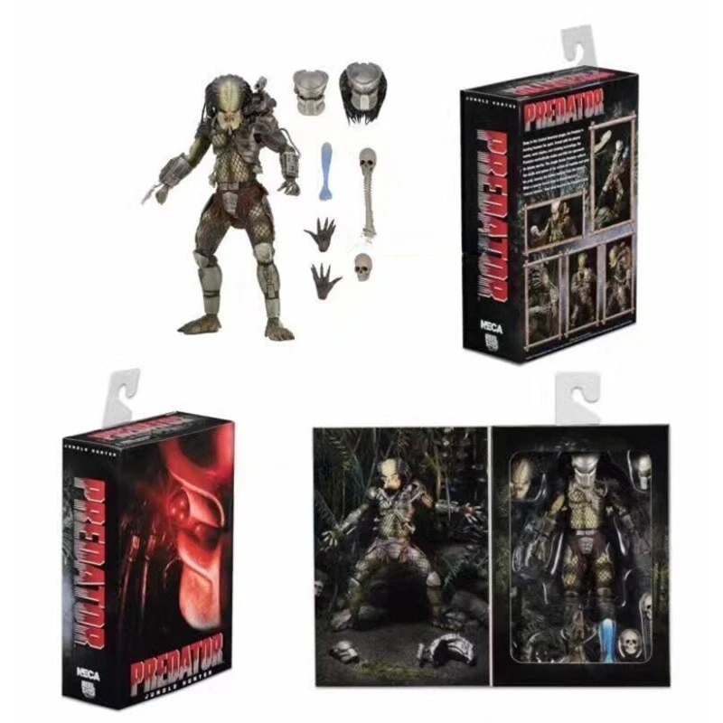 

NECA Predator P1 Jungle Hunter 2.0 Deluxe Edition 7-inch Articulated Movable Figure Model