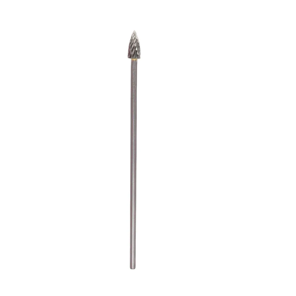 4 Piece Solid Carbide Rotary Burrs for Professional Metal Working Enhanced Cutting Efficiency and Multi Functional Use