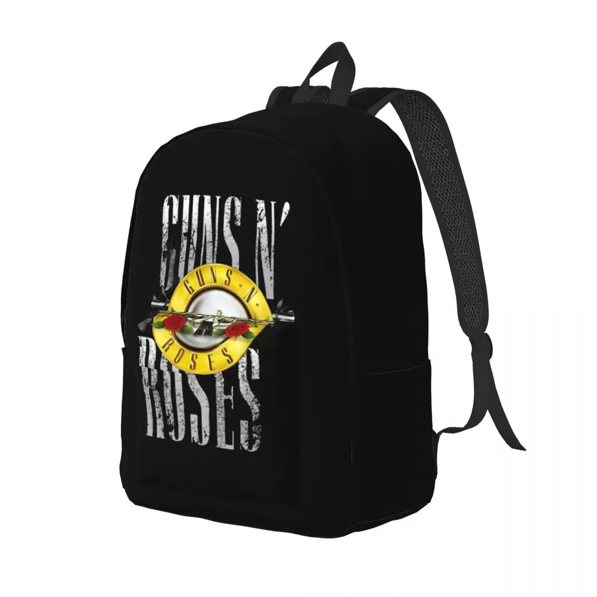 guns n roses Cool Backpack Outdoor High School Work Daypack for Men Women Laptop Computer Shoulder Bag