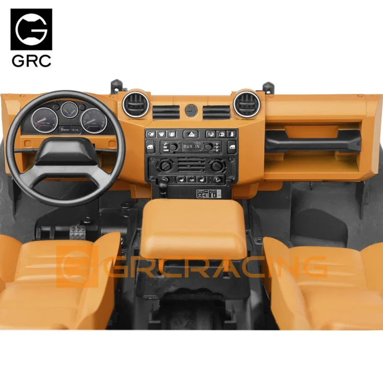 GRC 1/10 Defender Interior Full Set Colors Set For Traxxas TRX-4 Defender Body Simulation Upgrade Parts Accessories #G161DH/DL