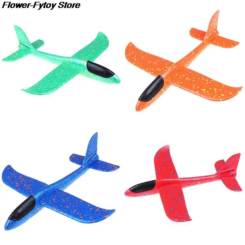 High Quality EPP Foam Hand Throw Airplane Outdoor Launch Glider Plane Kids Gift Toy 37CM Interesting Toys