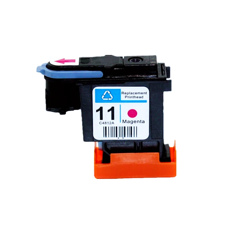 Imagem -02 - Cabeça de Impressão Magenta Compatível para hp 11 Substituição para Cabeça de Impressão Hp11 Designjet 70 100 110 500 510 C4810a C4811a C4812a C4813a