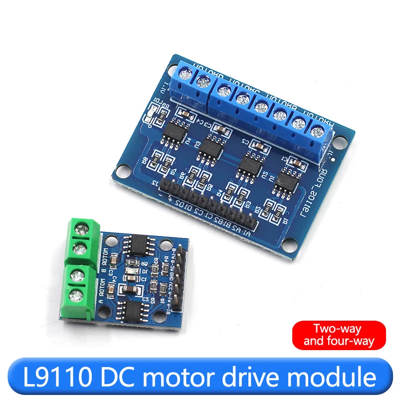 L9110 H-bridge scheda driver motore cc bidirezionale e quattro vie L9110S controller smart car motore passo-passo