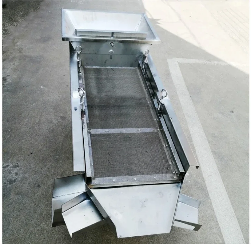 40 * 120cm three-layer electric screening machine, grading screen, linear vibration grading screen, sieve machine