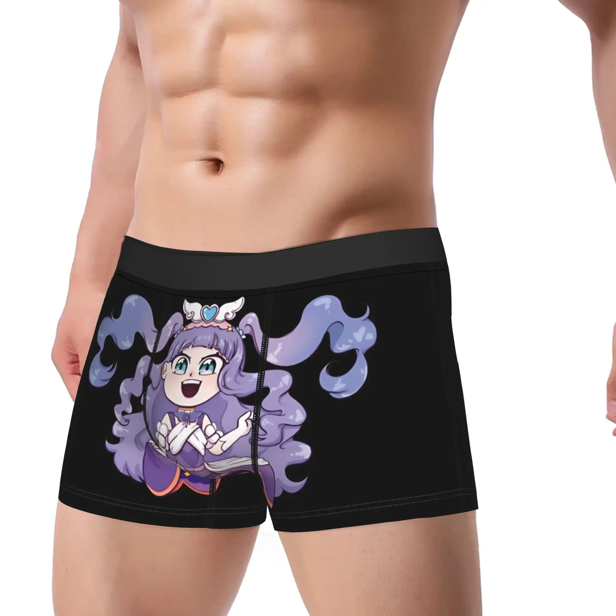 Sky Precure Ellee Chibi Underwear  Novelty Panties Design Boxer Brief For Man Pouch Plus Size Trunk