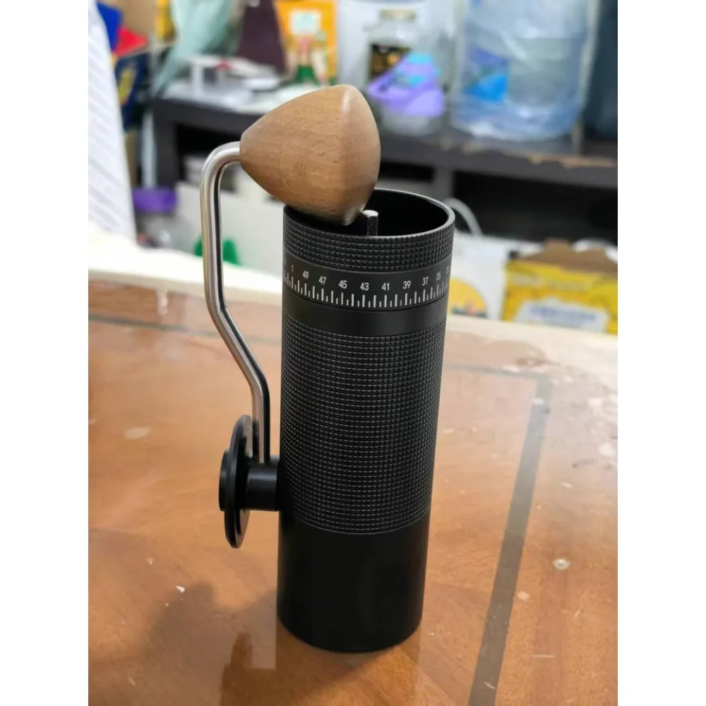 Professional Manual Coffee Grinder Upgrade All-metal Body  Anti-slip Design Italian Style Manual Grinder, Household Hand Grinder
