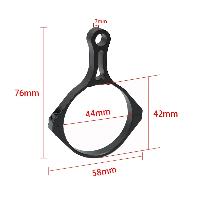 44mm/45mm Switch View Throw Lever Ring Scope Mount 48mm Diameter Magnification Adjustment Hunting Riflescope Accessories