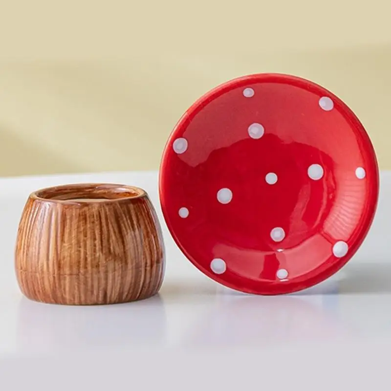 31BB Tabletop Mushroom Ring Holder for Vanity and Desktop Display
