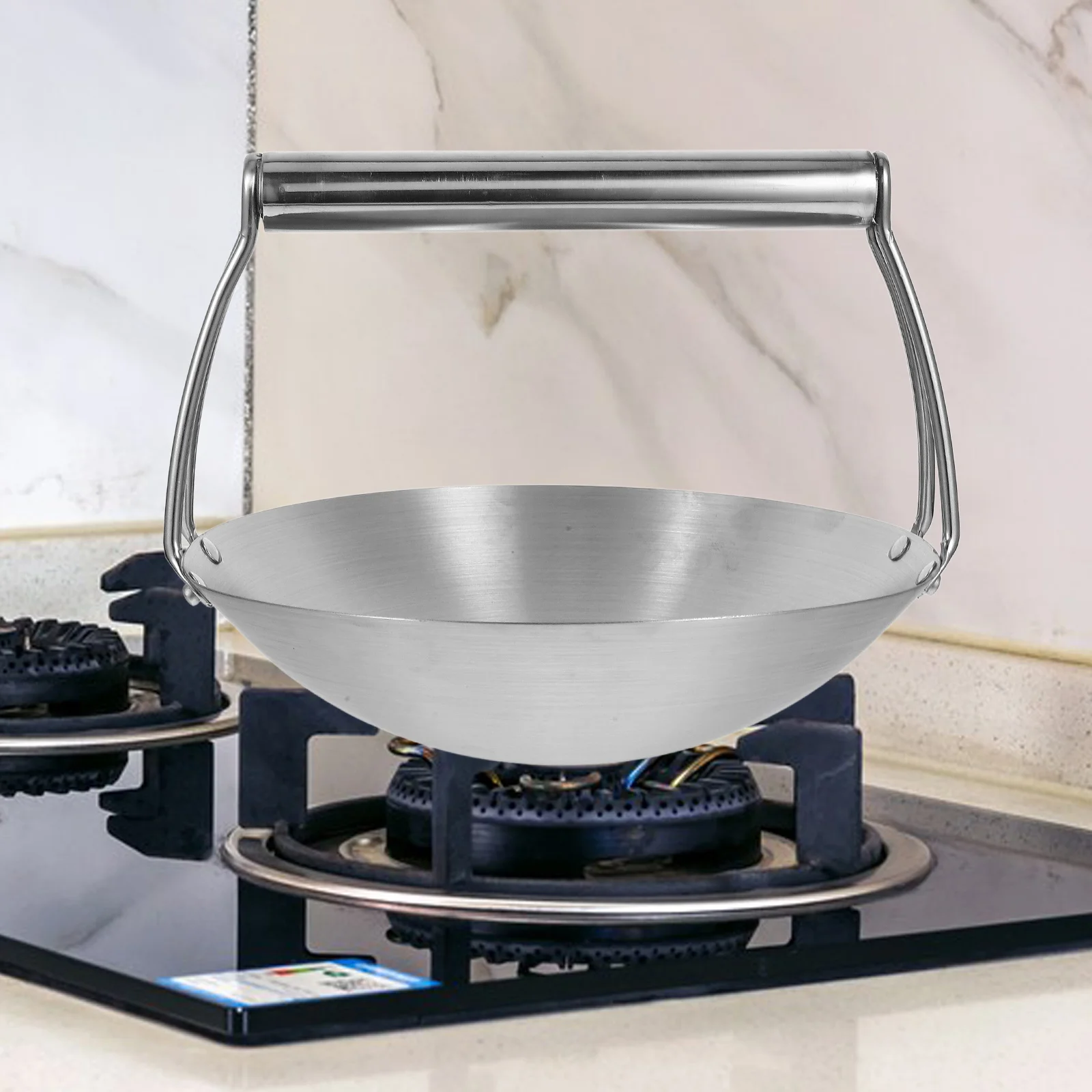 

Stainless Steel Tofu Scoop Ladle Pots Handle Deepened Spoon Large Capacity Cookware Versatile Hanging Easy Clean Perfect
