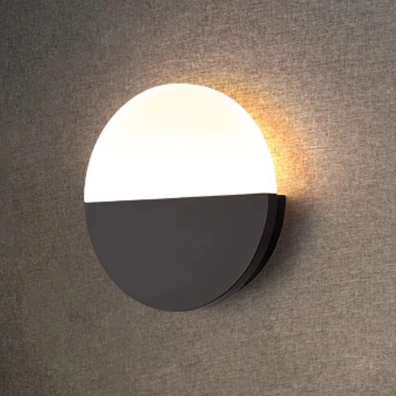 

Скандинавский современный минималистичный настенный светильник, креативная личность, коридор, лестница, проход, лампа, круглая спальня, кабинет, гостиная, настенный светильник