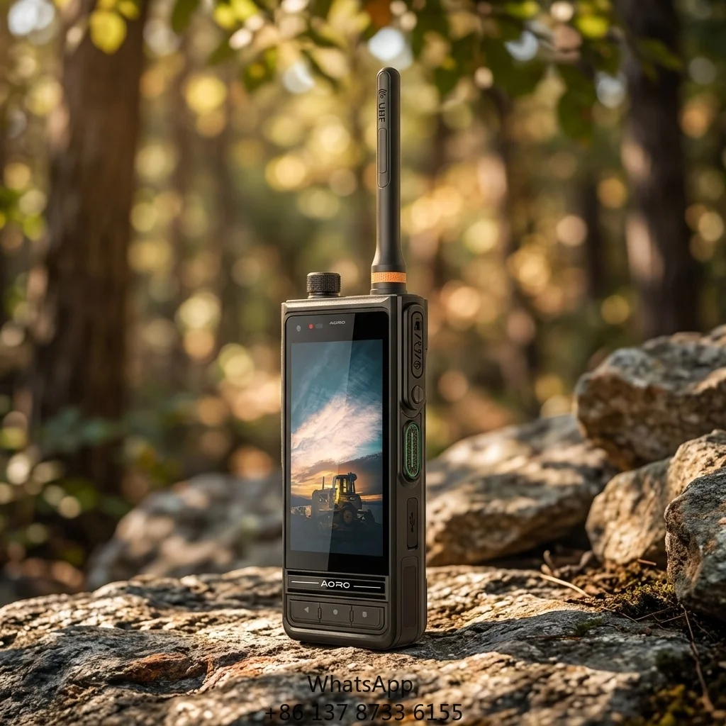 AORO M6 POC Long Range Handy Talkie Feature Gsm Mobile Phone Handheld Radios Long Range Rugged Phone Walkie Talkie