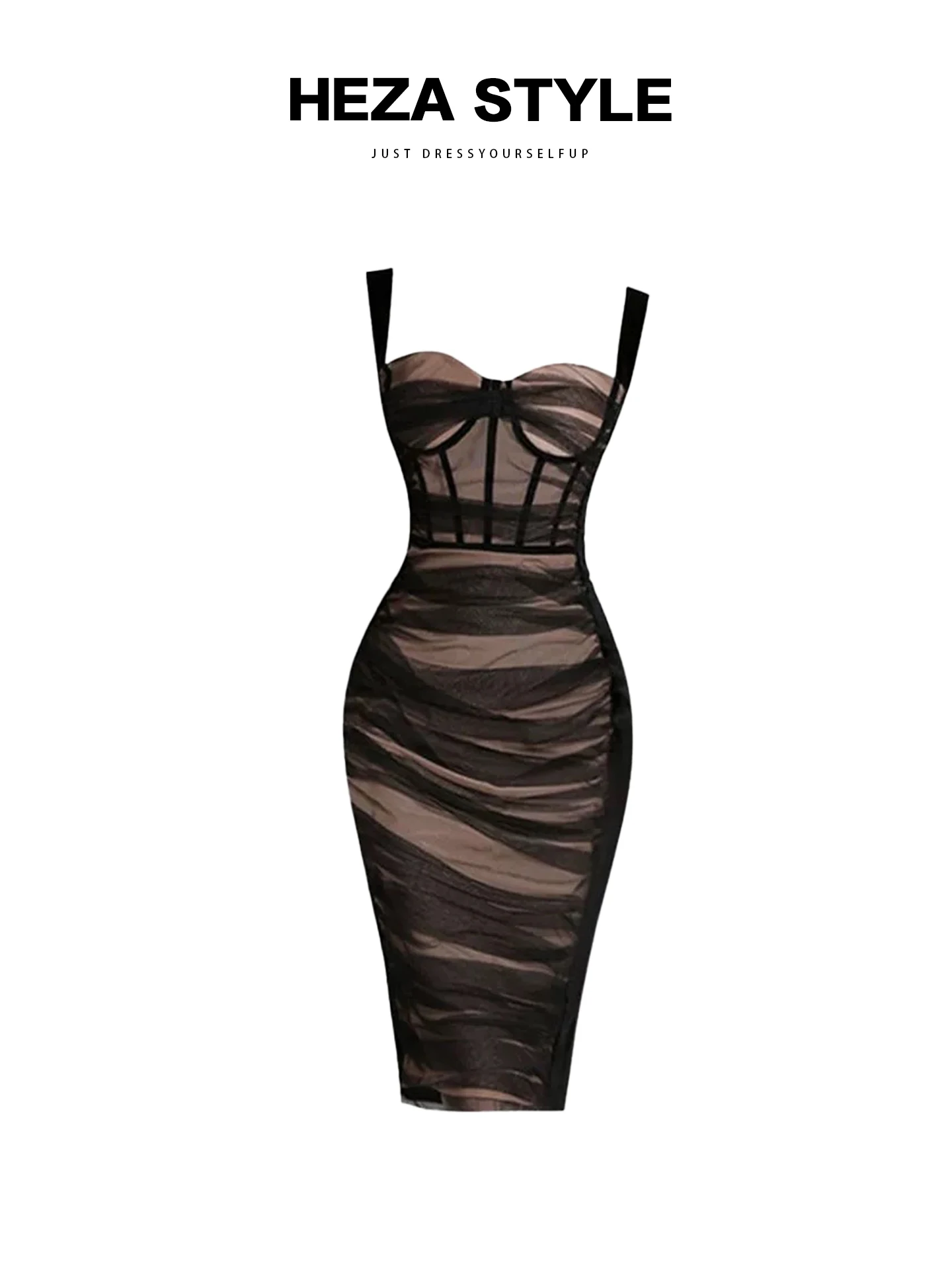 

HEZA сексуальная утягивающая летняя женская юбка с запахом из марли, повседневная юбка с высокой талией, OL Sle No Sve в сложенном виде