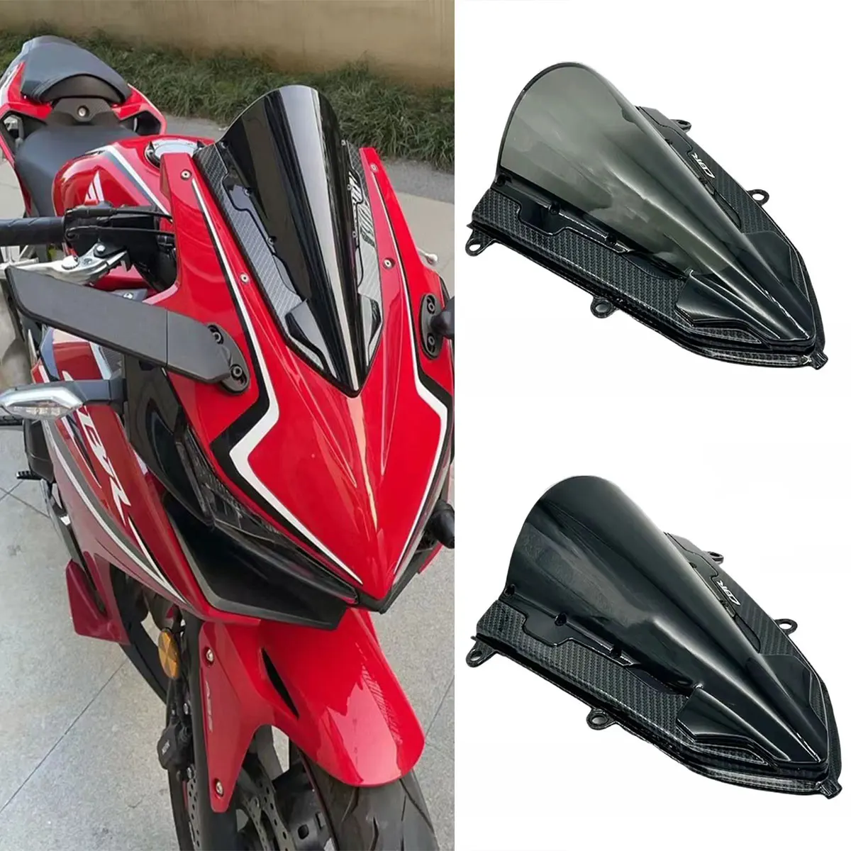 

Ветровое стекло для Honda CBR500R CBR400R 2019 2020 2021 2022 CBR 400R CBR 500R