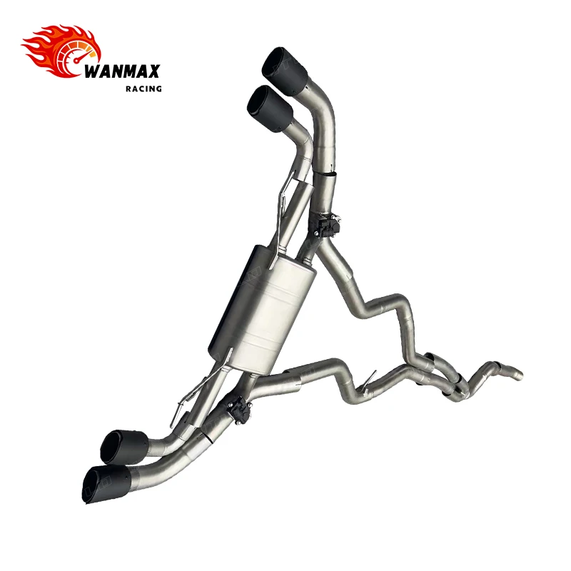 High Performance 304 Stainless Steel  Exhaust System for  M240i G42 Valved Sport view 4