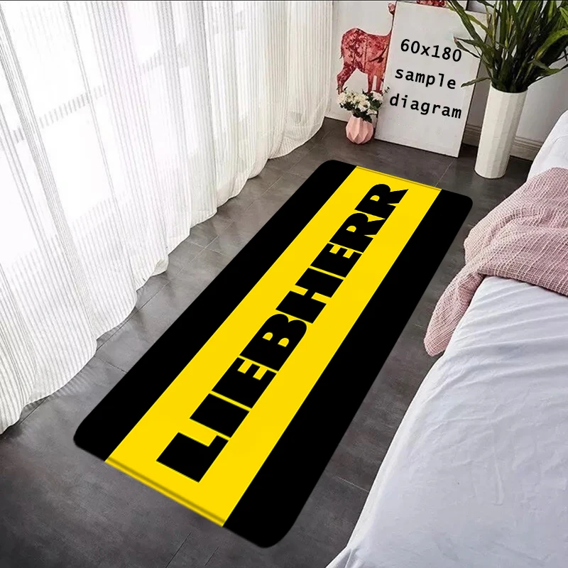 Liebherr Entrance Doormats Non-slip Bedroom Mat Halllway Carpet Kitchen Floor Mat Flannel Living Room Decor Bathroom Rugs