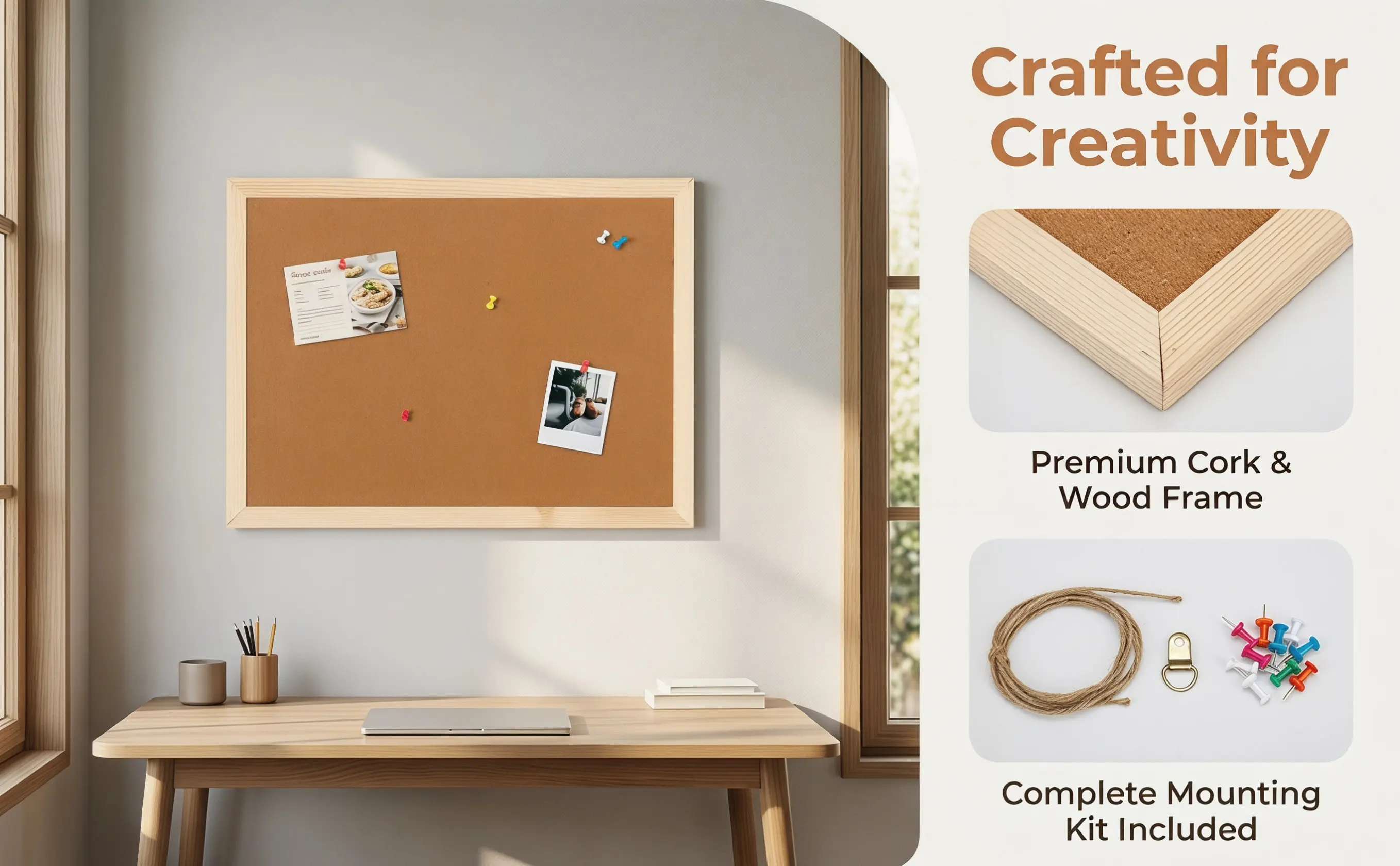 bacheca-in-sughero-morbido-con-cornice-in-legno-per-messaggi-avvisi-e-appunti-decorazione-per-casa-e-ufficio-parete-fotografica
