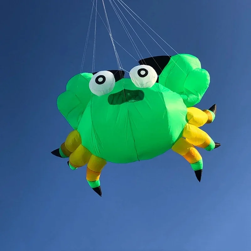 Cerf-volant gonflable pour enfants, pendentif de cerf-volant volant, crabe, amusant en plein air, grand cerf-volant, sport, vol, dragon amusant