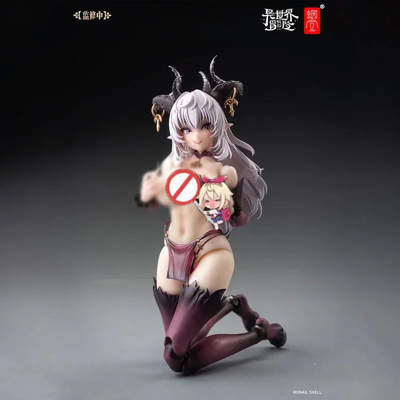 Original Snailshell 1/12 Scale Rpg-01 Succubus Lustia Anime Action Figures Statue Model Collection Ornament Toy Pvc 15.8cm