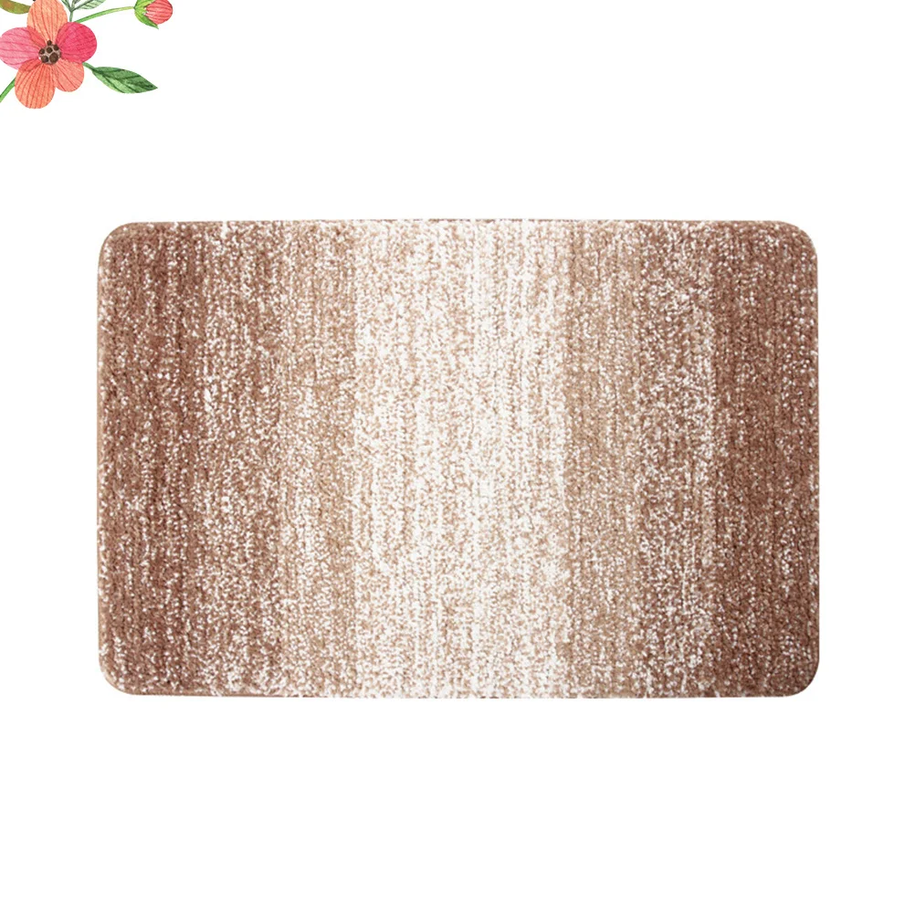 

Non-Slip Washroom Carpet 60cm Premium Polyester Fiber Bath Rug Water Absorption Anti-Skid Floor Mat for Bathroom Kitchen Bedroom