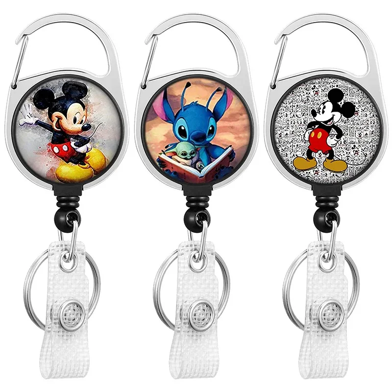 Cartoons New Design Multi-Role Badge Reel Nurse Enfermera ID Holder Girl Boy Retractable Name Card Holder Accessory