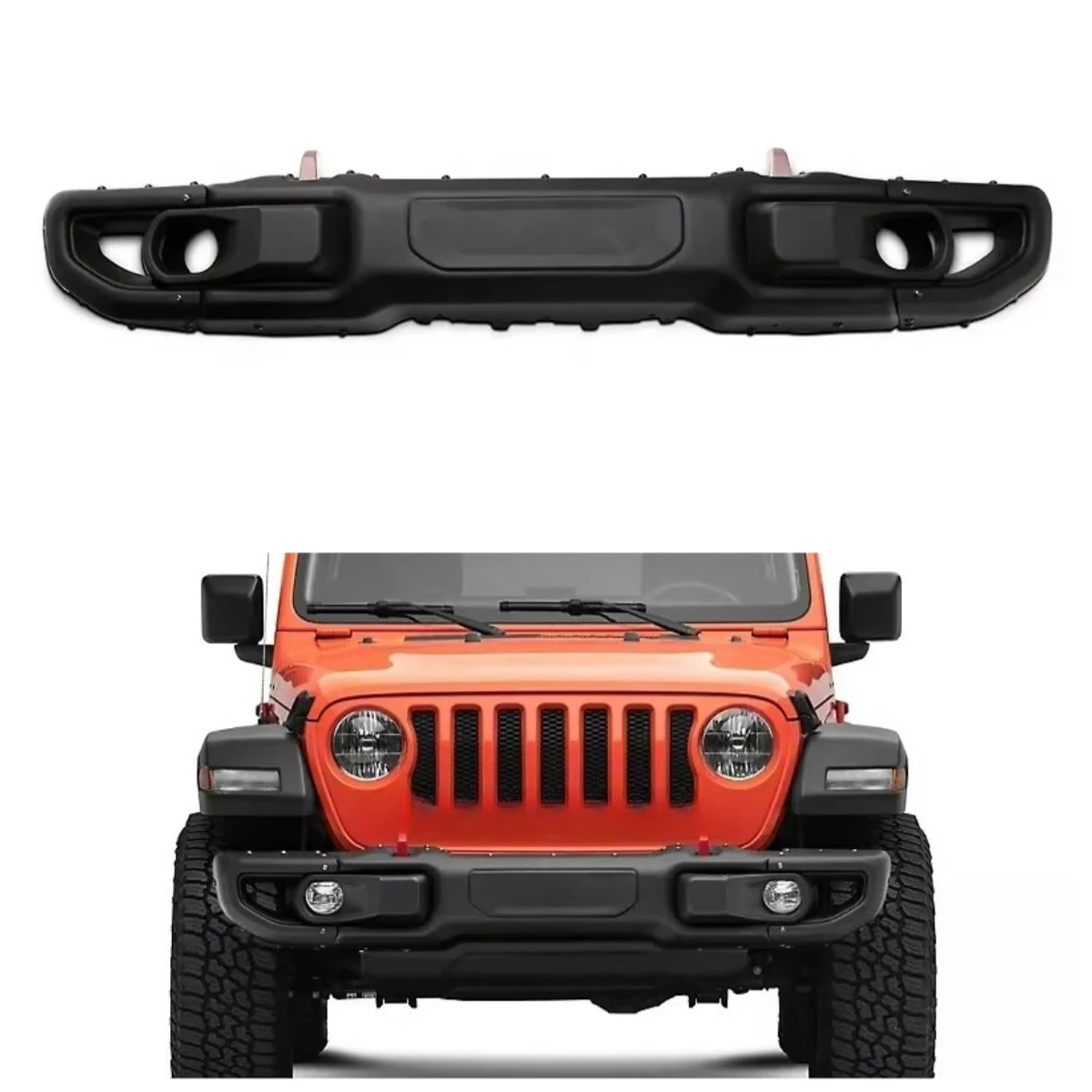 MP Concepts Forged Aluminum Front Bumper Body Kit for JEEP for Wrangler JL New Condition 2018 to 2024
