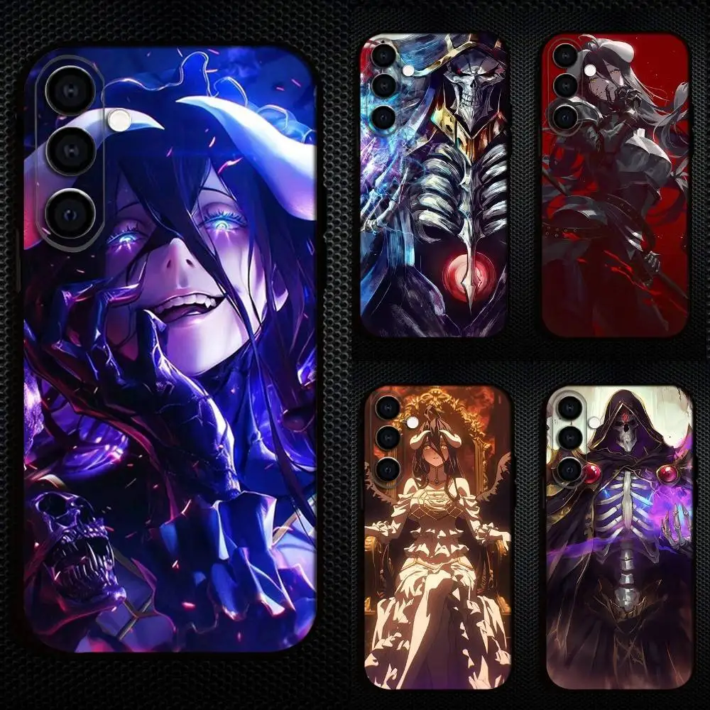 

O-Overlord Anime Phone Case For Samsung Galaxy A73,A72,A71,A70,A53,A52,A51,Others Soft Black Cover