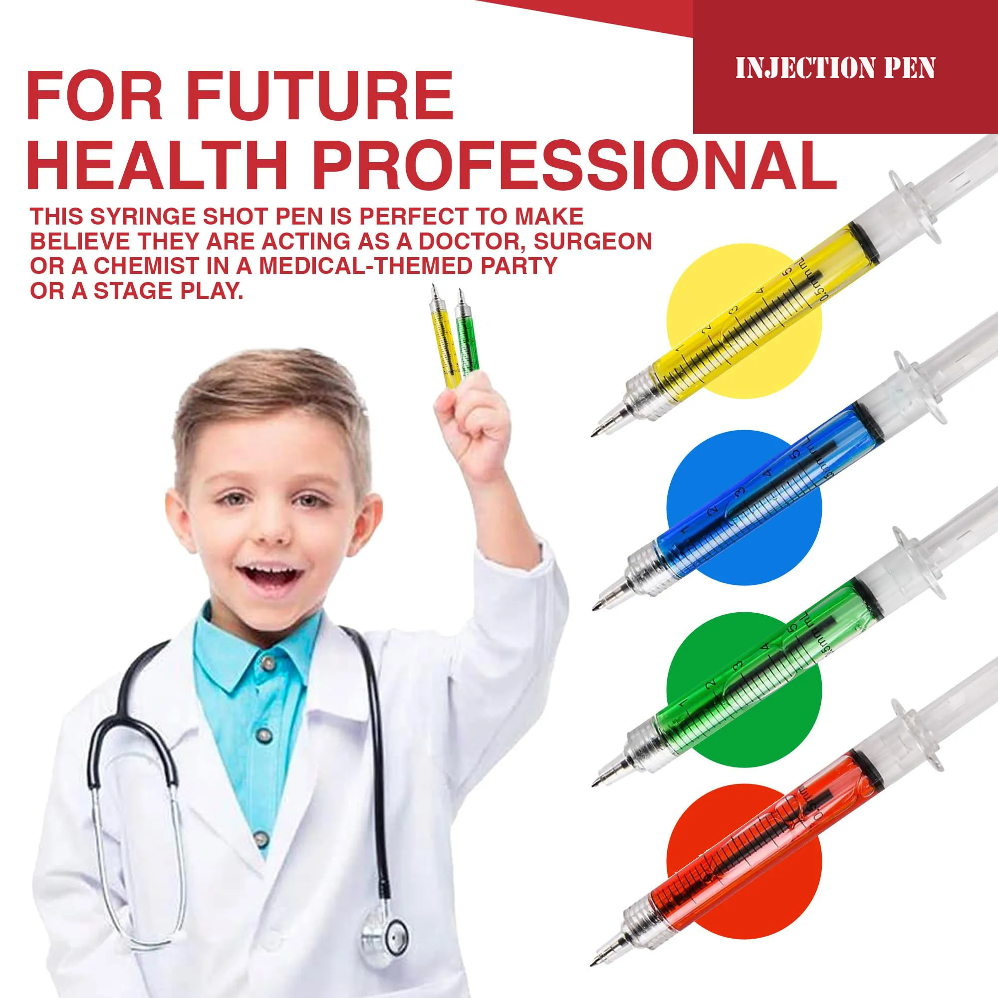 8 шт., ручка с шариковой точкой