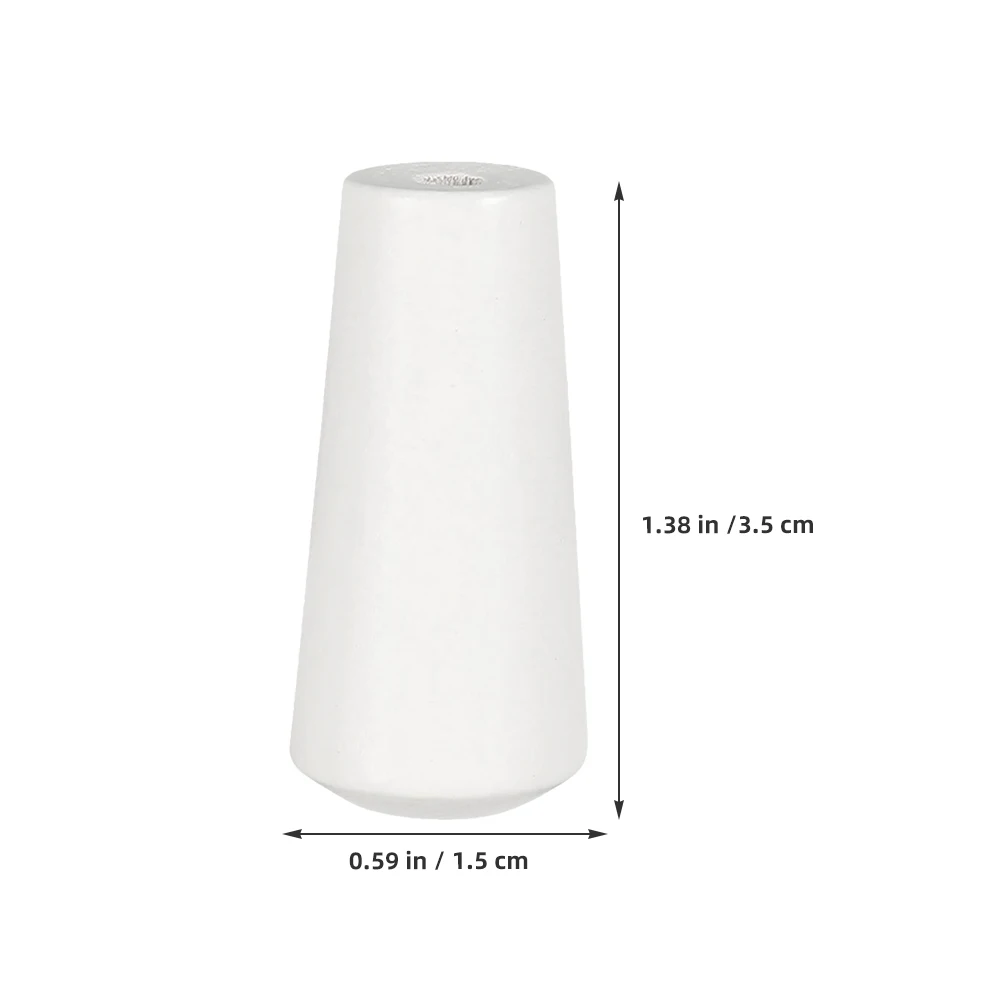 4Pcs Wooden Window Blind Pull Ends Elegant Cord Knobs Strong Practicality Household Blind Tassel Decor Curtain Cord Drops