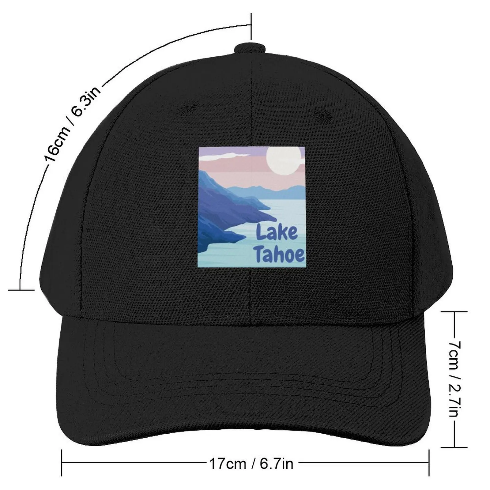 South Lake Tahoe California Baseball Cap Golf Cap Golf Hat Women's Beach Outlet 2024 Men's