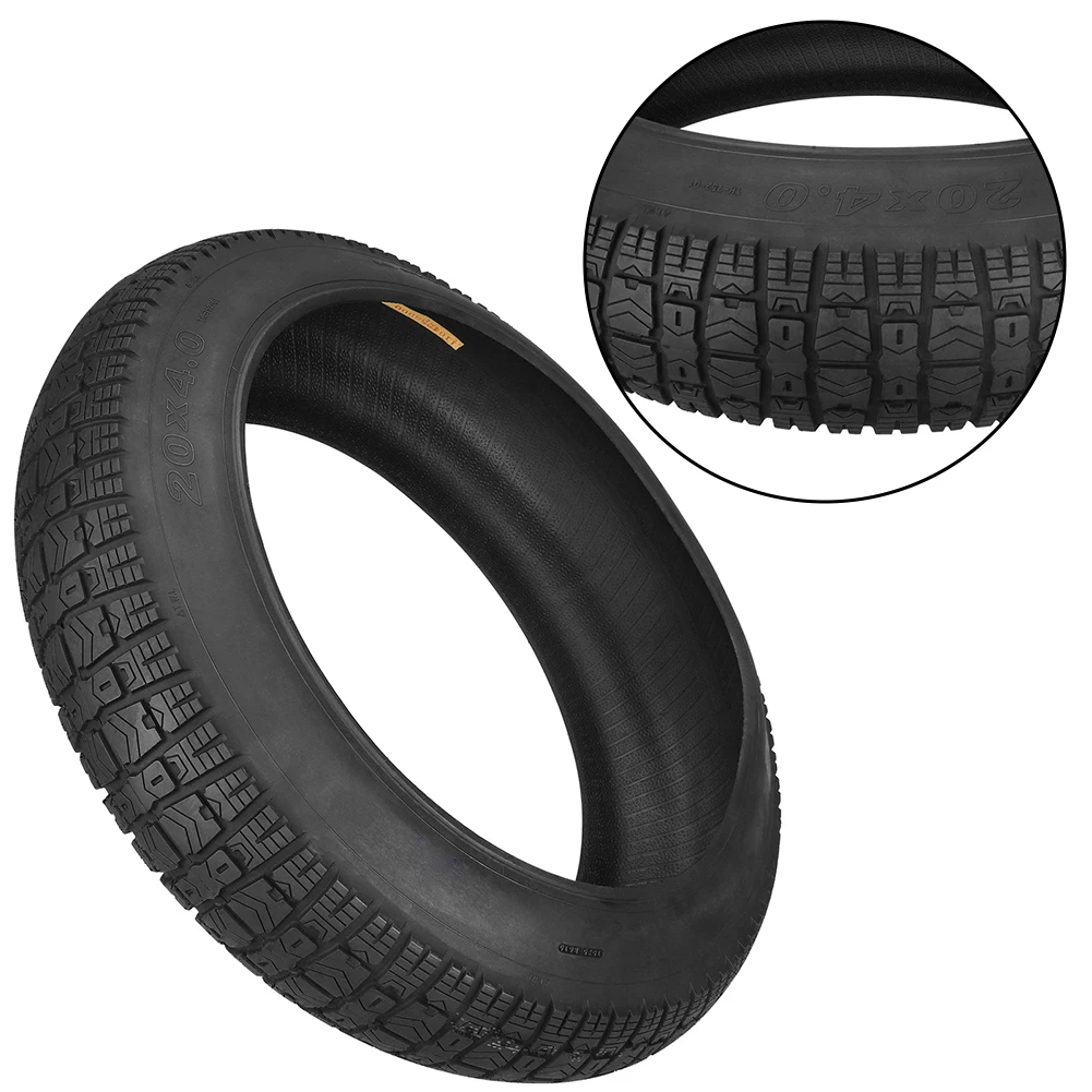 

Fat Tire 20x4.0 Bike Off-road Fat Tire For Snowmobile Beach Electric Bicycle 20Inch Anti-Slip Fat Tire Cycling Replacement Parts