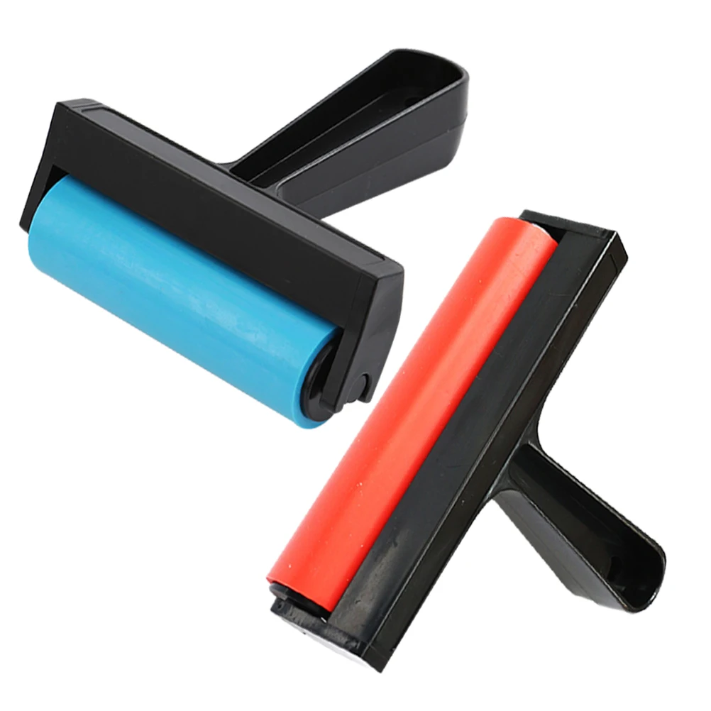

2pcs Roller Tools Drawing Carpet Seam Pens Applicator Wheel Kit Diy Craft Supplies Rubber Roller For Kids