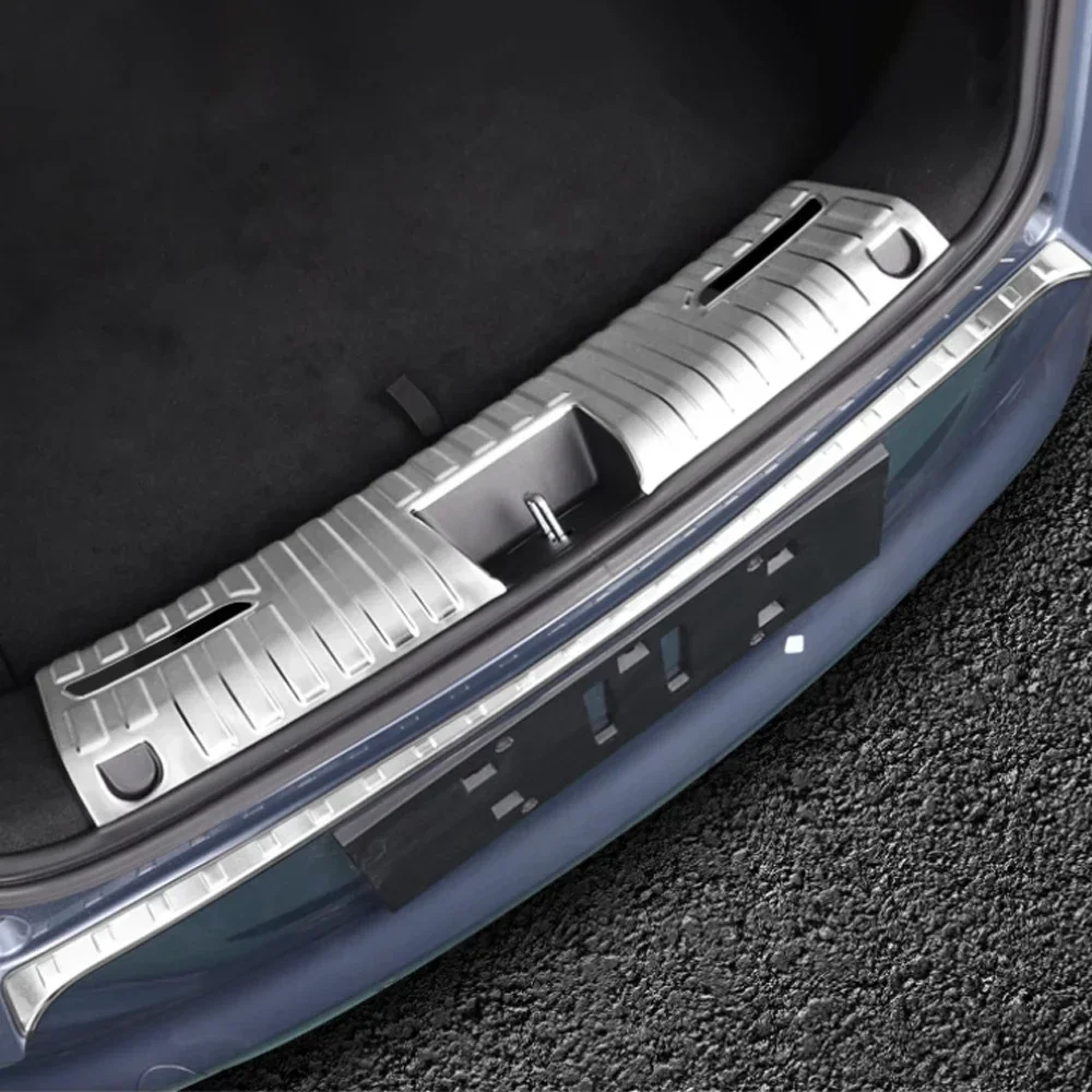

Trunk Bumper for GWM Ora 07 /Lightning Cat 2022 2023 2024 Car Accessories Stainless Rear Fender Protector Cover Stick Decoration
