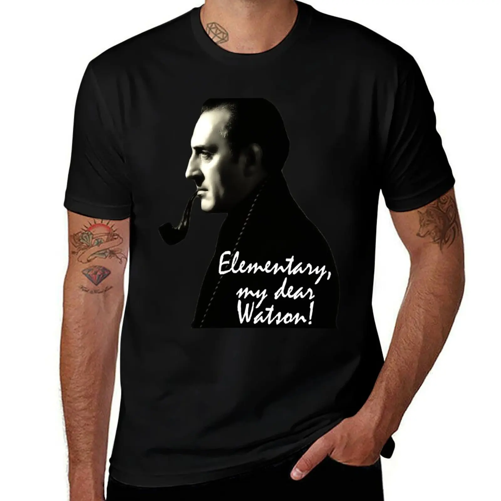 

Elementary, my dear Watson! T-Shirt Basic Lightweight Short Sleeve Tee