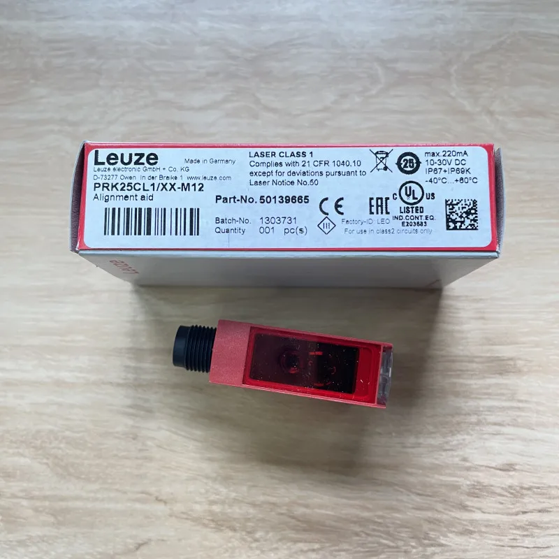 Germany Leuze PRK25CL1/XX-M12 Laser Aligner Sensor Order Number 50139665