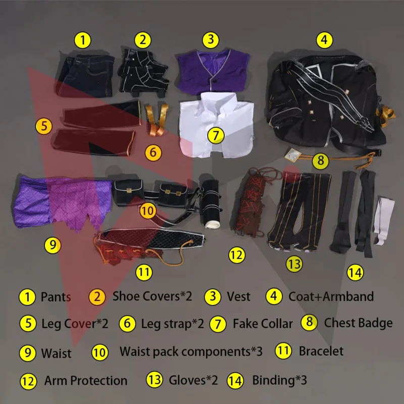 CyNew كلير Obscur إكسبيديشن 33 فيرسو أزياء تنكرية Lumiere سترة السراويل معطف اكسسوارات لعبة حفلة الهالوين مخصص #6