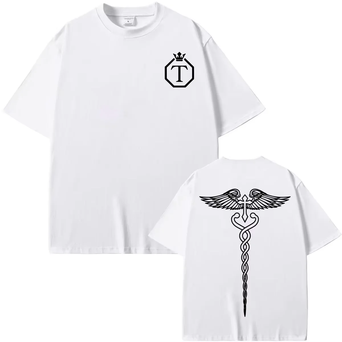 El Matador Ilia Topuria Tattoo Print Tee Shirt Men Women Fashion Violence Aesthetics T-shirt Casual Cotton Short Sleeve Tees