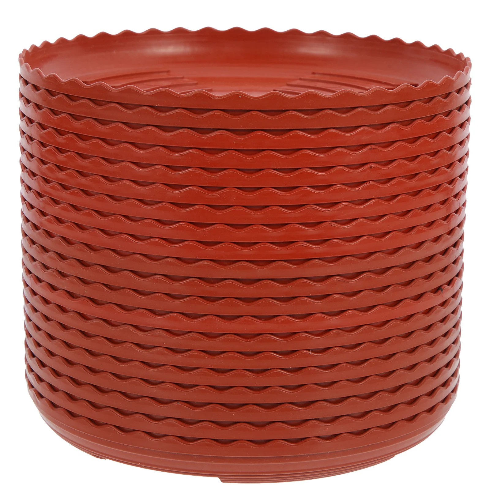 

20Pcs Plastic Plant Saucer Durable Round Flowerpot Tray for Indoor Outdoor Use Planter Plates to Catch Water Plant Pot Saucers