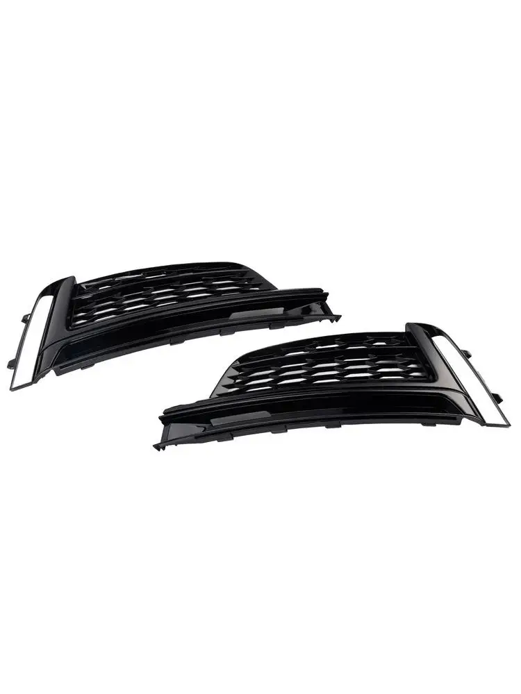 Areyourshop 2PCS Grille de protection de phare antibrouillard avant compatible avec Audi A5 S-Line S5 2018-2019