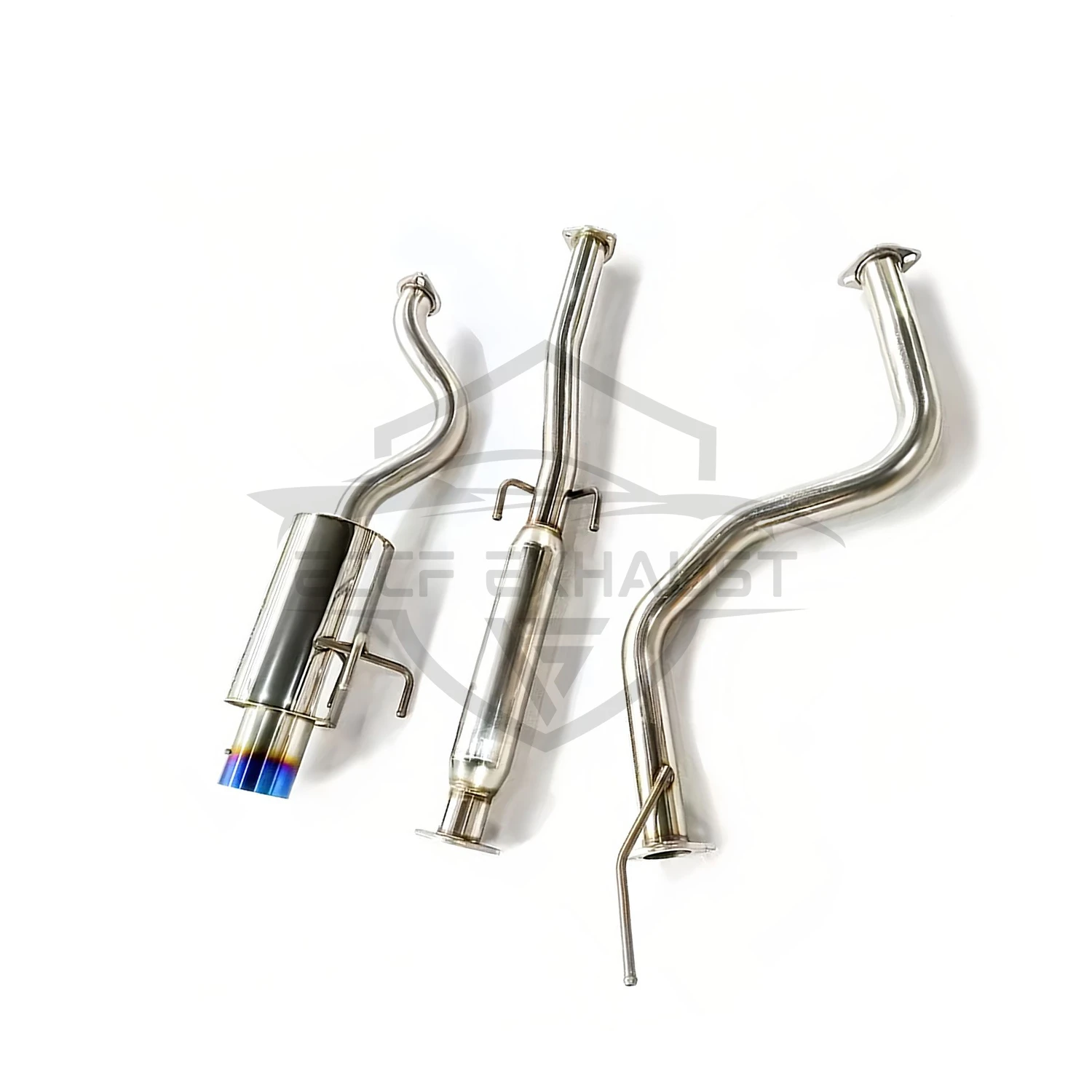 

Sporty Aggressive Exhaust Sound Stainless Steel Catback Exhaust for Honda Civic Performance Upgrade Easy Installation