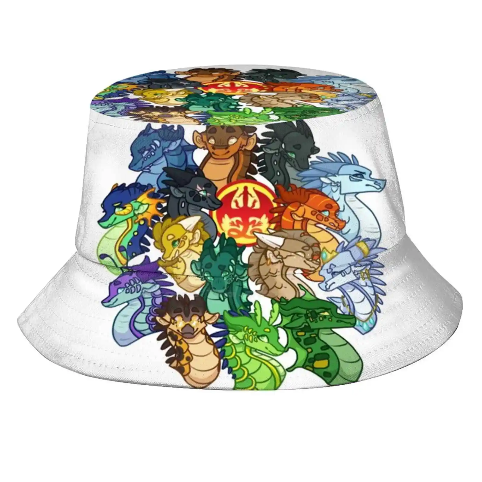 Wings Of Fire Sun Cap Fisherman Hat Bucket Hats Wings Of Fire Wof Tui Sutherland Dragons Clay Tsunami Glory Sunny Starflight