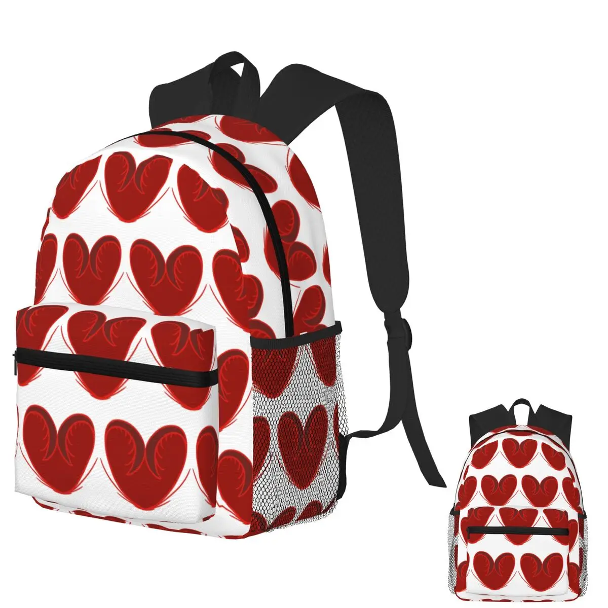 

Love Is Essential Student Backpack School Bag Hiking Travel Daypack for Men Women Fashion Bookbag Shoulder Bags