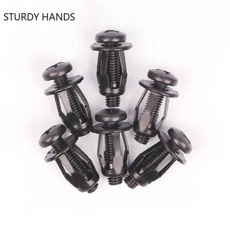 10pcs Drywall Anchor Plasterboard Cavity Plug Dowel Hollow Wall Anchor Molly for Ceiling Expansion Screws Car Base Retainer