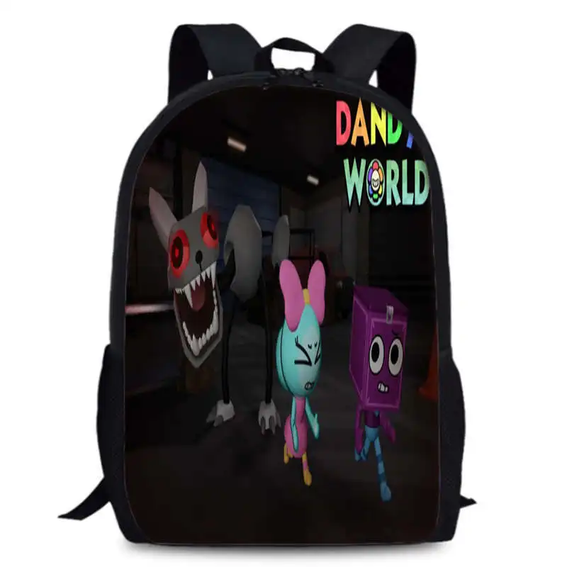 Danny's World Backpack 15 Inch Single-layer Cartoon Backpack With Large Capacity For Students And Children book pack Backpack